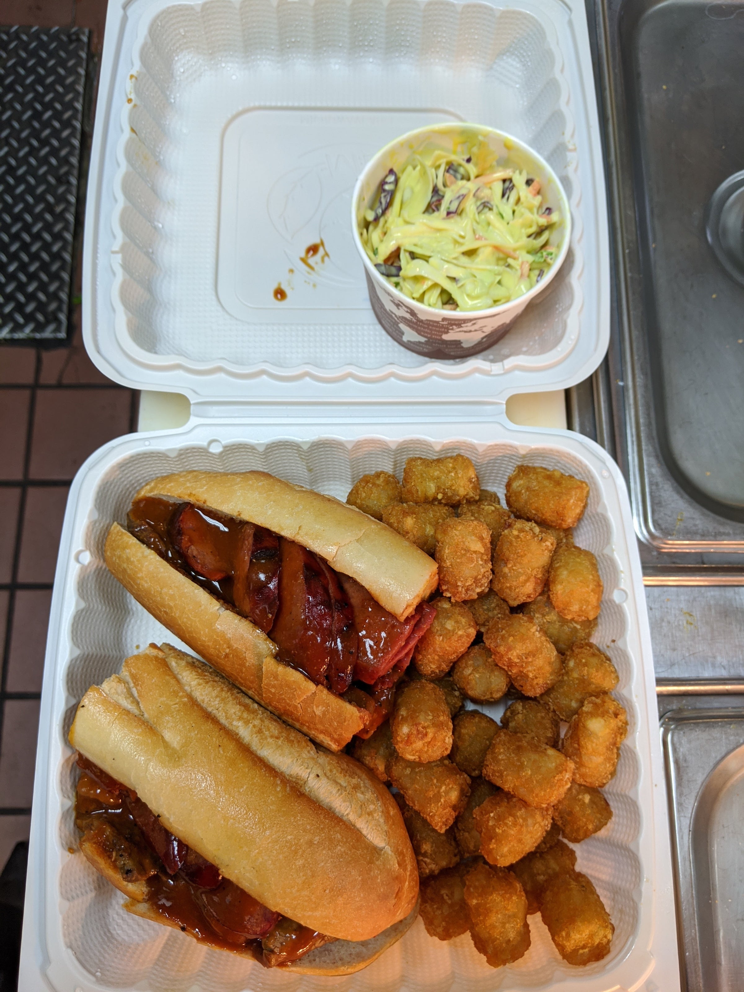 Smoked Hot Link Sandwich Smoked Out BBQ